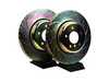 EBC Rear Cross Drilled & Slotted Brake Rotors - Pair GD1219 View 1