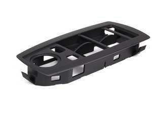Genuine BMW Switch Cover, Front Driver S - 51413415806 - Schwarz
