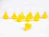 Genuine BMW Yellow Clip - Pack Of 10 51418172050 View 5