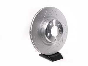 Rear M Sport Dimpled Brake Rotor (345x24) - F22 228, F30 328i/328iX, F32 428i/428iX (M Sport S2NHA)