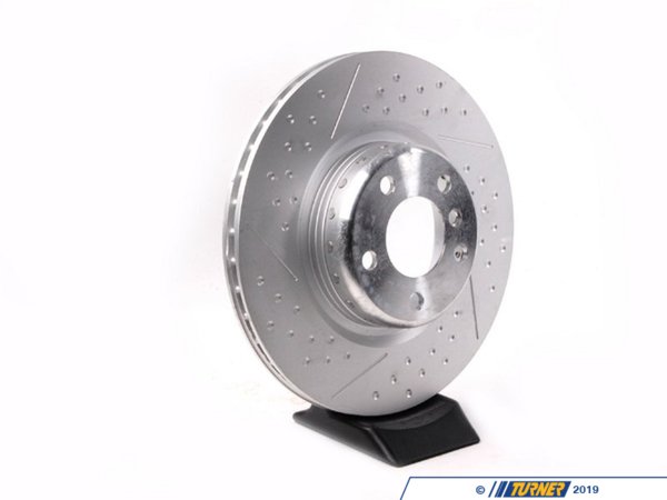 Genuine BMW Rear M Sport Dimpled Brake Rotor (345x24) - F22 228, F30 328i/328iX, F32 428i/428iX (M Sport S2NHA) 34206797598