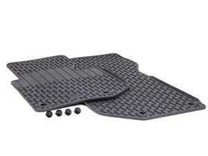 Genuine BMW Rubber Floor Mat Set - Front - E36 M3 S52 318ic 323ic 325ic 328ic