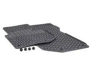 Genuine BMW Rubber Floor Mat Set - Front - E36 M3 S52 318ic 323ic 325ic 328ic