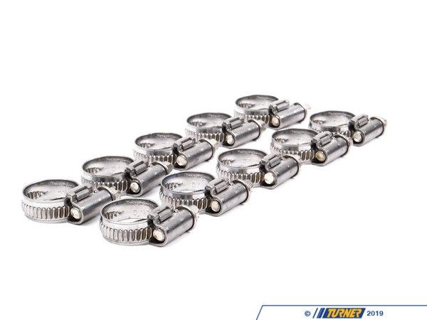 Genuine BMW Hose Clamp - Pack Of 10 07129952107KT
