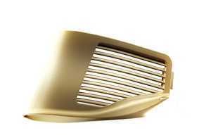 Genuine BMW Moulding Air Outlet Rear Right Crema - 54217025544