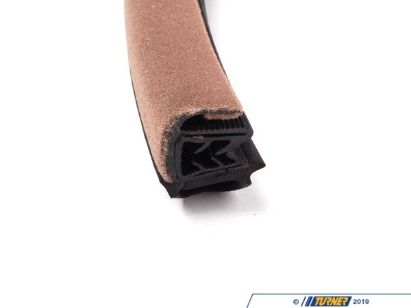 Genuine BMW Genuine BMW Front Left Door Seal Dunkelbeige - 51718219553 - E36 51718219553