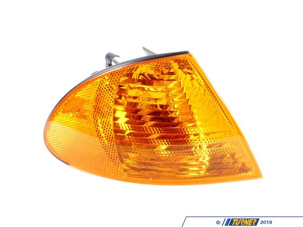 Genuine BMW Front Right Turn Signal - Amber - E46 323i 325i 328i 330i Sedan  63136902766