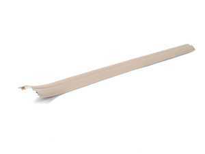 Genuine BMW Cover Strip, Entrance, Inter - 51477073890 - Creambeige