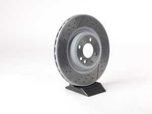 Genuine MINI Brake Disc Ventilated, Perforated 316X22 - 34116855782