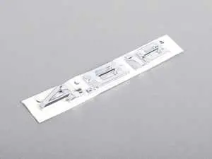 Genuine BMW Left Fender Emblem - 4.8is - E53 X5 