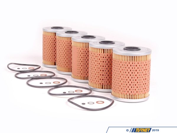 Genuine BMW Oil Filter Kits, Pack Of 5 11427833769-5