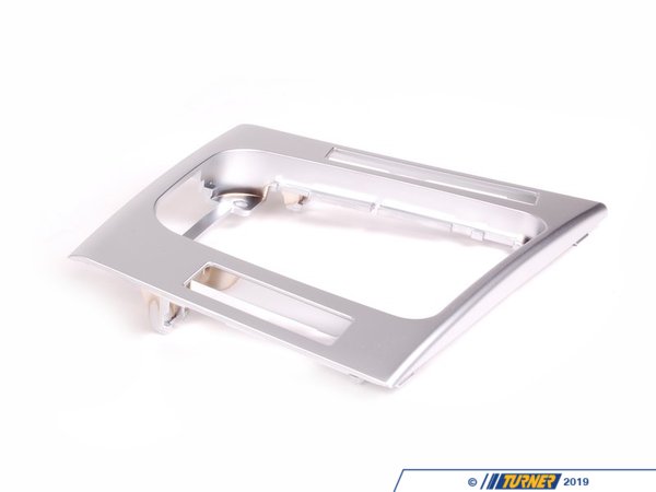 Genuine BMW Genuine BMW Center Console Trim - Matte Chrome 51168234273