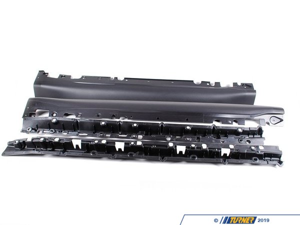 Genuine BMW Genuine BMW Aluminum Running Board Set - E71 X6 xDrive35i xDrive50i ActiveHybrid 51950443731
