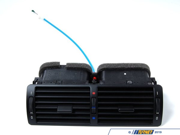 Genuine BMW Genuine BMW Center Air Vent Assembly - Schwarz/Black - E39 64228364021