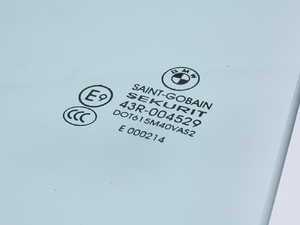 Genuine BMW Side Window, Green, Door, Re - 51348402572