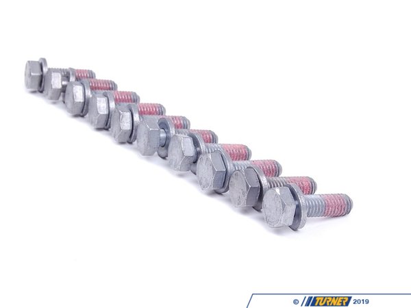 Genuine BMW Hex Bolt With Washer - Pack Of 10 07119905750kt