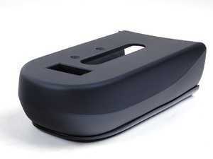 Genuine BMW Black Seat Belt Trim Cover - Right - E46 M3 323Ci 325Ci 330Ci
