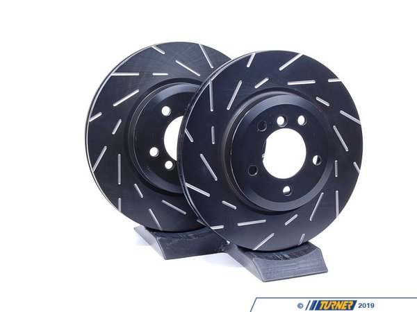 EBC BMW E46 Z4 E90 Front Slotted Brake Rotors - Pair (325x25) USR1002