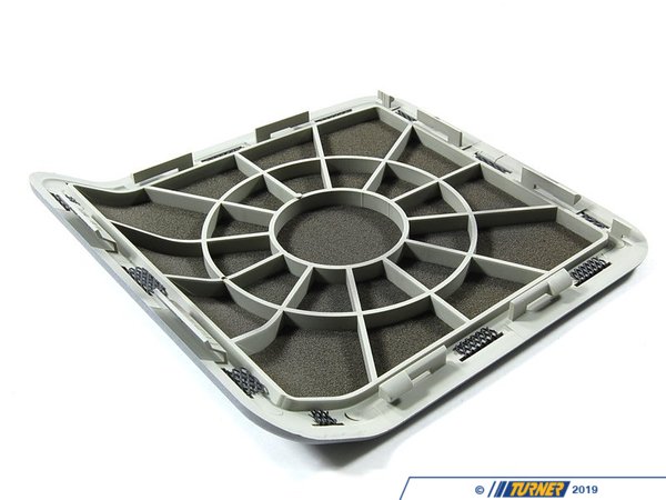 Genuine BMW Genuine BMW Rear Left Speaker Cover - Gray 51468174979