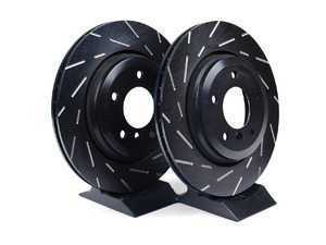 Rear Ultimax USR Sport Slotted Brake Rotors - Pair (320x22)