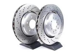 Genuine BMW CSL / ZCP Front Brake Rotors Set (345x28) - E46 M3