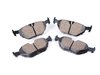 Akebono Akebono Rear Euro Ceramic Brake Pad Set -- E39 34216761281 View 4