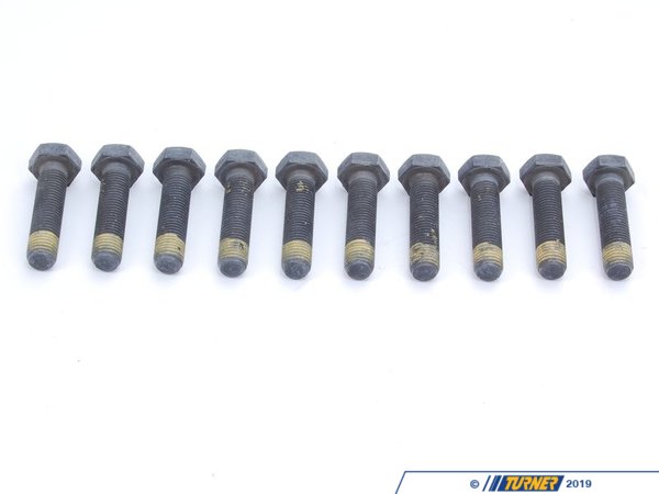 Genuine BMW Flywheel Bolt - Pack Of 10 11222243051KT