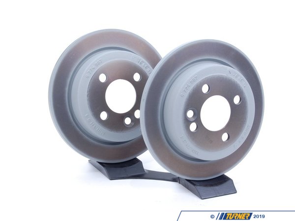 Genuine MINI Genuine MINI Rear Brake Rotors Set 10.19" (259x10) 34216774987KT