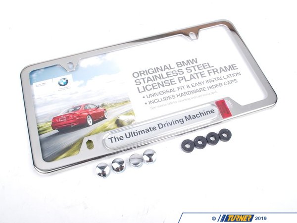 Genuine BMW Genuine BMW License Plate Frame - "Ultimate Driving Machine"  - (NO LONGER AVAILABLE) 82112210416