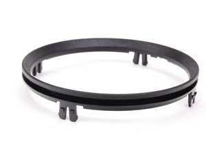 Genuine Mini Trim Ring, Cup Holder, Left - 51162756163 - Carbon Black