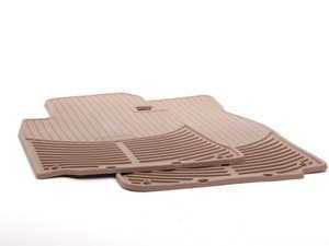 Genuine BMW Front All Weather Rubber Floor Mat Set - Beige - E39