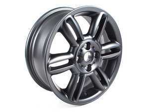 Genuine MINI Light Alloy Rim, Black 61/2Jx16 Et:48 - 36116793404