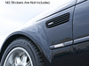 ECS Matte Black Fender Blackout Grille Set - E46 M3 BM32-M301-B View 3