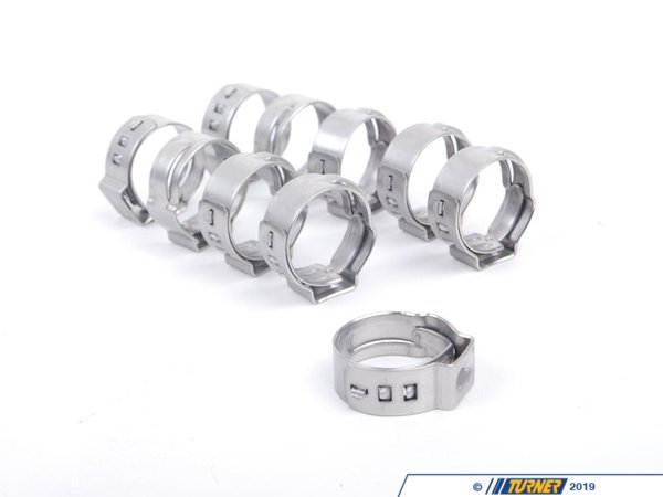 Genuine BMW Hose Clamp - Pack Of 10 16121180240kt