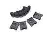 Genuine BMW Genuine BMW Mud Flaps - Rear - F25 82162156540 View 2