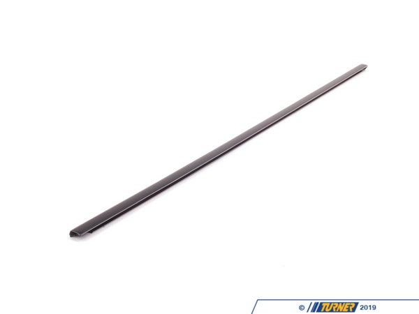 Genuine BMW Genuine BMW Exterior Left Front Moulding Schwarz - 51218201469 - E38 51218201469