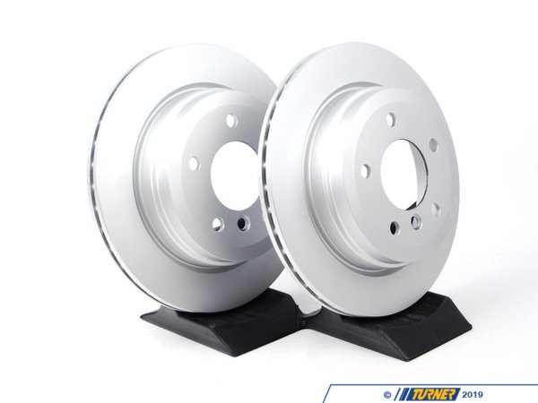 Meyle Rear Brake Rotors - Pair (300X20) 34216855008KT1