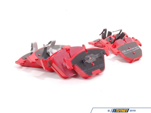 EBC BMW E90 E92 E93 Front And Rear Brake Pad Kit - EBC RedStuff DP32006CKT