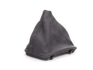 Genuine BMW Automatic Leather Shifter Boot - Schwarz/Black - E53 X5