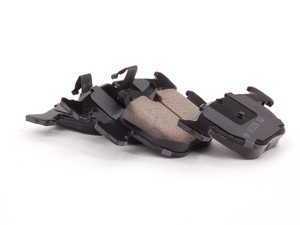 Akebono Front Euro Ceramic Brake Pad Set -- E39 E38 E53