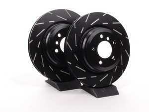 Rear Ultimax USR Sport Slotted Brake Rotors - Pair (336X22)
