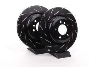 Rear Ultimax USR Sport Slotted Brake Rotors - Pair (336X22)