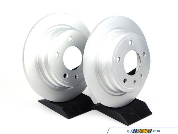 Meyle Rear Brake Rotors - Pair (284x10) 40406148