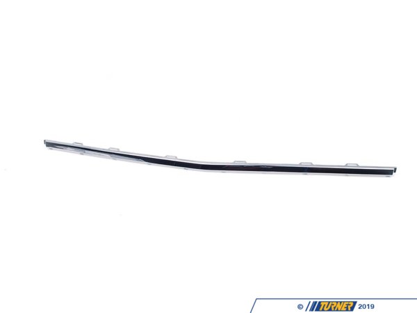 Genuine BMW Genuine BMW Finisher, Licence Plate Base Chromline - 51117135534 - E65 51117135534