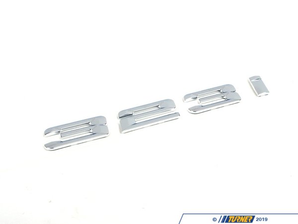 Genuine BMW Genuine BMW 323i Sedan Trunk Emblem - E46 323i 51148195145