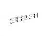 Genuine BMW Genuine BMW 323i Sedan Trunk Emblem - E46 323i 51148195145 View 3