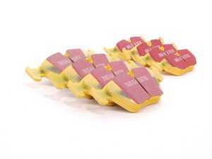 Front And Rear Brake Pad Kit - EBC YellowStuff