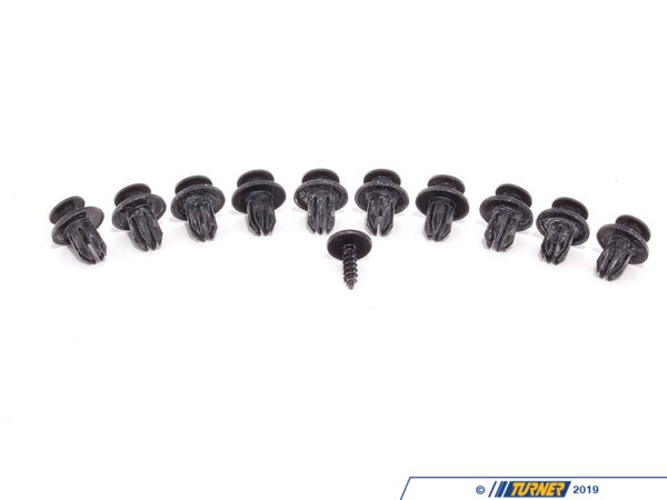 Genuine MINI Front Fender Liner Hardware Kit 51711486197KT