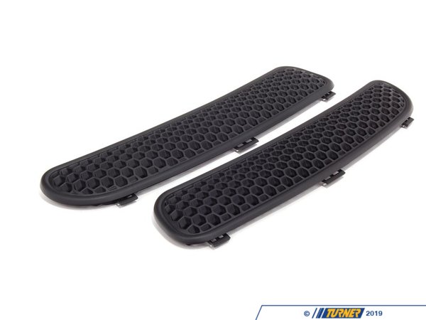 Genuine MINI Windshield Cowl Cover Grille Set 51137122505KT