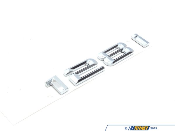 Genuine BMW Genuine BMW Emblem Adhered Rear - 128I - 51147183158 - E82 51147183158